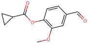 4-Formyl-2-methoxyphenyl cyclopropanecarboxylate