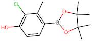 2-Chloro-3-methyl-4-(4,4,5,5-tetramethyl-1,3,2-dioxaborolan-2-yl)phenol