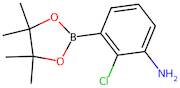 2-Chloro-3-(4,4,5,5-tetramethyl-1,3,2-dioxaborolan-2-yl)aniline