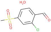 2-Chloro-4-(methylsulphonyl)benzaldehyde hydrate