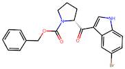 (R)-Benzyl 2-(5-bromo-1H-indole-3-carbonyl)pyrrolidine-1-carboxylate