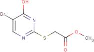 Methyl [(5-bromo-4-hydroxypyrimidin-2-yl)thio]acetate