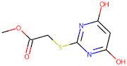 Methyl [(4,6-dihydroxypyrimidin-2-yl)thio]acetate