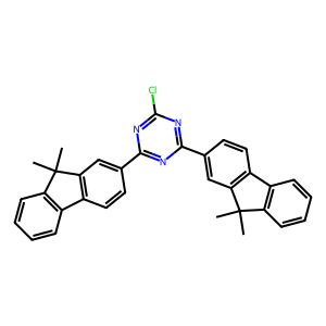 2-chloro-4,6-bis(9,9-dimethyl-9H-fluoren-2yl)-1,3,5-Triazine