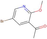 1-(5-Bromo-2-methoxypyridin-3-yl)ethan-1-one