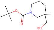 tert-Butyl 3-(hydroxymethyl)-3-methylpiperidine-1-carboxylate