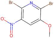 2,6-Dibromo-3-methoxy-5-nitropyridine