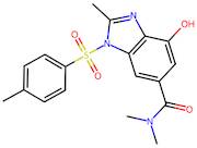 4-Hydroxy-N,N,2-trimethyl-1-tosyl-1H-benzo[d]imidazole-6-carboxamide