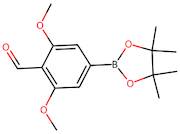 2,6-Dimethoxy-4-(4,4,5,5-tetramethyl-1,3,2-dioxaborolan-2-yl)benzaldehyde