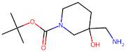 tert-Butyl 3-(aminomethyl)-3-hydroxypiperidine-1-carboxylate