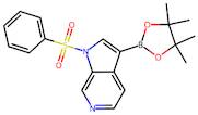 1-(Benzenesulfonyl)-3-(4,4,5,5-tetramethyl-1,3,2-dioxaborolan-2-yl)-1H-pyrrolo[2,3-c]pyridine