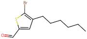 5-Bromo-4-hexylthiophene-2-carbaldehyde