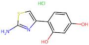 4-(2-Aminothiazol-4-yl)benzene-1,3-diol hydrochloride