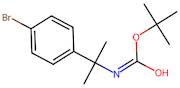 tert-Butyl 2-(4-bromophenyl)propan-2-ylcarbamate