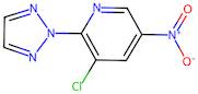 3-Chloro-5-nitro-2-(2H-1,2,3-triazol-2-yl)pyridine