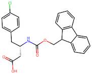 (S)-3-((((9H-Fluoren-9-yl)methoxy)carbonyl)amino)-4-(4-chlorophenyl)butanoic acid