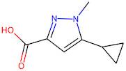 5-Cyclopropyl-1-methyl-1H-pyrazole-3-carboxylic acid