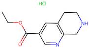 Ethyl 5,6,7,8-tetrahydro-1,7-naphthyridine-3-carboxylate hydrochloride