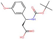 (S)-3-((tert-Butoxycarbonyl)amino)-3-(3-methoxyphenyl)propanoic acid