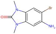 5-Amino-6-bromo-1,3-dimethyl-1H-benzo[d]imidazol-2(3H)-one