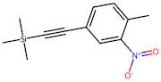 Trimethyl((4-methyl-3-nitrophenyl)ethynyl)silane