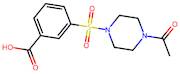 3-((4-Acetylpiperazin-1-yl)sulfonyl)benzoic acid