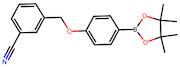 3-((4-(4,4,5,5-Tetramethyl-1,3,2-dioxaborolan-2-yl)phenoxy)methyl)benzonitrile