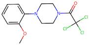 2,2,2-Trichloro-1-(4-(2-methoxyphenyl)piperazin-1-yl)ethanone