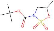 tert-Butyl 5-methyl-1,2,3-oxathiazolidine-3-carboxylate 2,2-dioxide