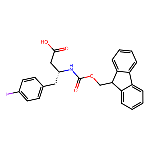 (R)-3-((((9H-Fluoren-9-yl)methoxy)carbonyl)amino)-4-(4-iodophenyl)butanoic acid