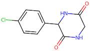 3-(4-Chlorophenyl)piperazine-2,5-dione