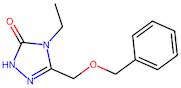 3-((Benzyloxy)methyl)-4-ethyl-1H-1,2,4-triazol-5(4H)-one