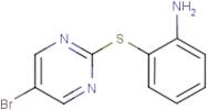 2-(5-Bromopyrimidin-2-yl)thio]aniline