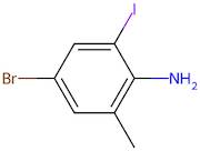 4-Bromo-2-iodo-6-methylaniline