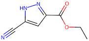 Ethyl 5-cyano-1H-pyrazole-3-carboxylate