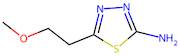 5-(2-Methoxyethyl)-1,3,4-thiadiazol-2-amine