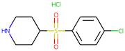 4-[(4-Chlorophenyl)sulphonyl]piperidine hydrochloride