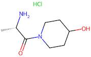 (S)-2-Amino-1-(4-hydroxypiperidin-1-yl)propan-1-one hydrochloride