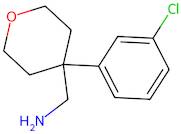 (4-(3-Chlorophenyl)tetrahydro-2H-pyran-4-yl)methanamine