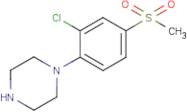 1-[2-Chloro-4-(methylsulphonyl)phenyl]piperazine