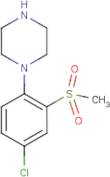1-[4-Chloro-2-(methylsulphonyl)phenyl]piperazine