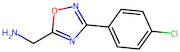 1-[3-(4-Chlorophenyl)-1,2,4-oxadiazol-5-yl]methanamine