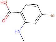 4-Bromo-2-(methylamino)benzoic acid