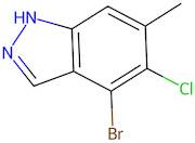 4-Bromo-5-chloro-6-methyl-1H-indazole