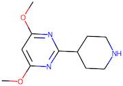 4,6-Dimethoxy-2-piperidin-4-ylpyrimidine