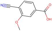 4-Cyano-3-methoxybenzoic acid