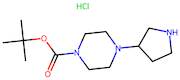 tert-Butyl 4-(pyrrolidin-3-yl)piperazine-1-carboxylate hydrochloride