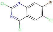 7-Bromo-2,4,6-trichloroquinazoline