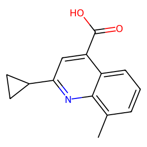 2-Cyclopropyl-8-methylquinoline-4-carboxylic acid