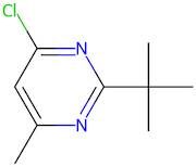 2-(tert-Butyl)-4-chloro-6-methylpyrimidine